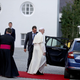 Illustration for article titled Heres The Pope Just Cruising In A Skoda Wagon